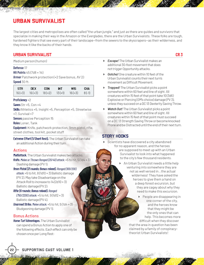 Supporting Cast, Volume One